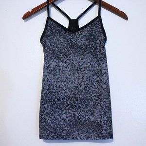 CHAMPION WORKOUT TANK, BLACK & GRAY, STRAP, ATHLETIC XS